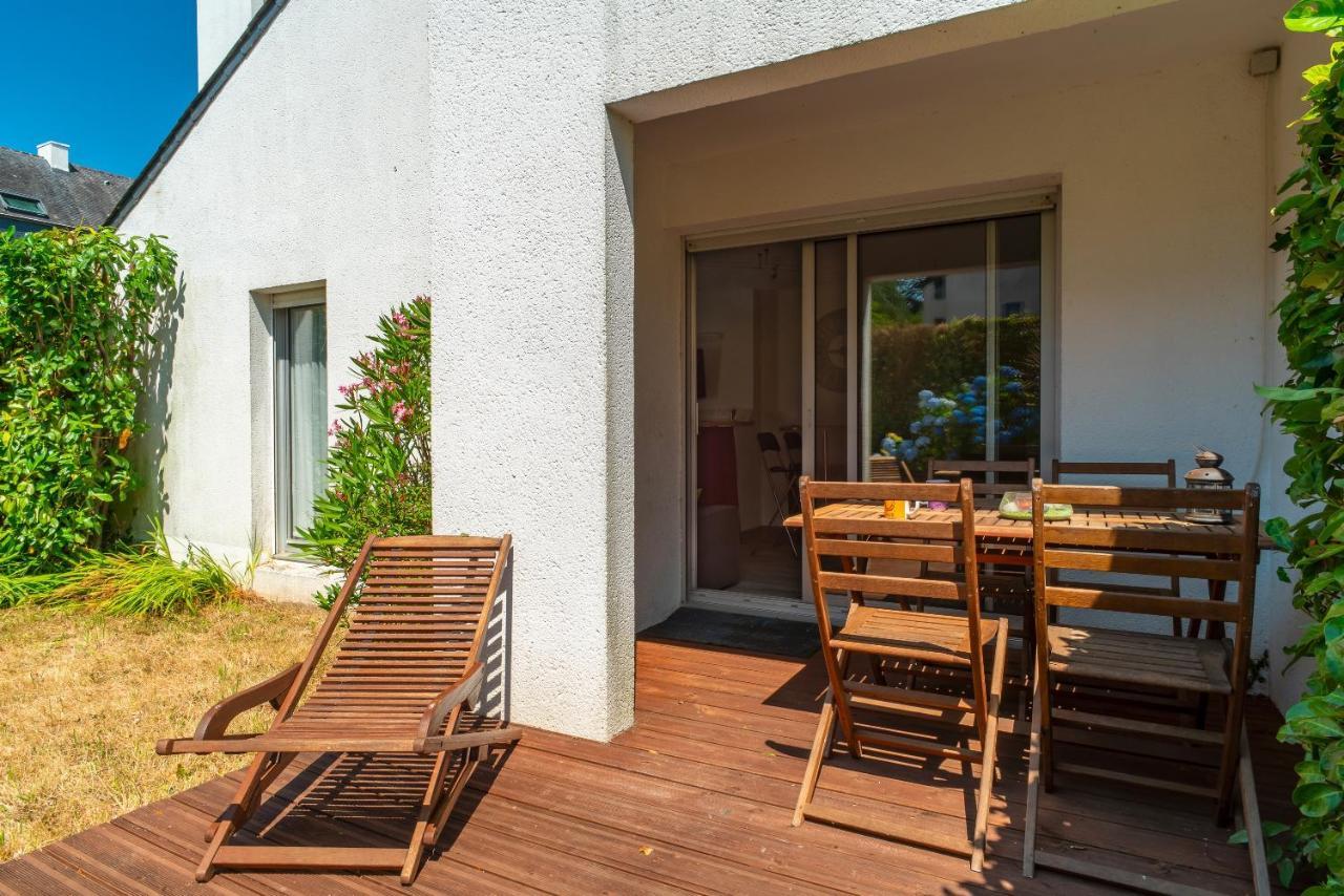 Apartamento Les Cormorans - Appt En Rdc Avec Jardin Bénodet Exterior foto